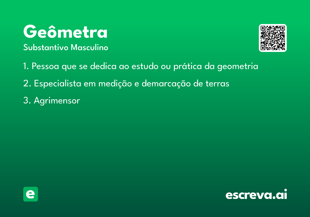 geômetra