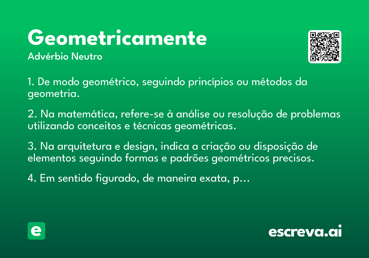geometricamente