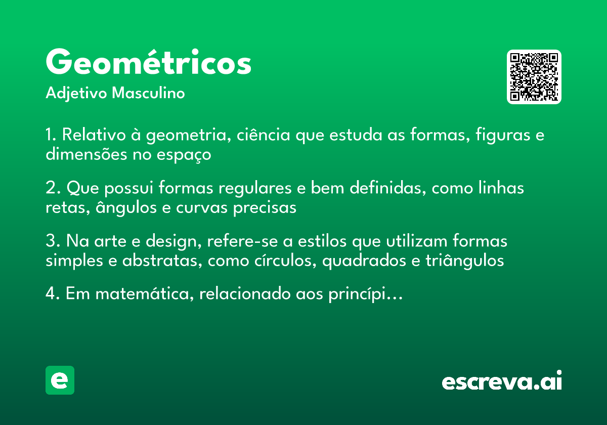geométricos