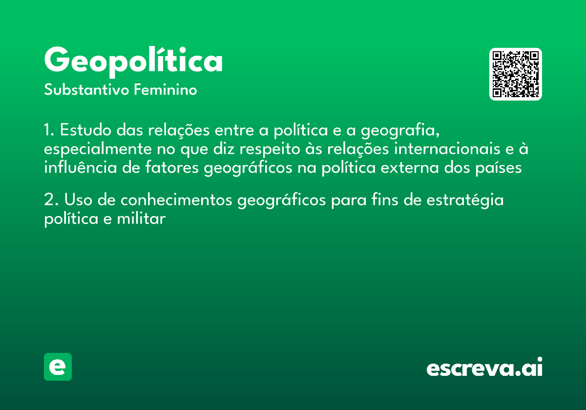 geopolítica