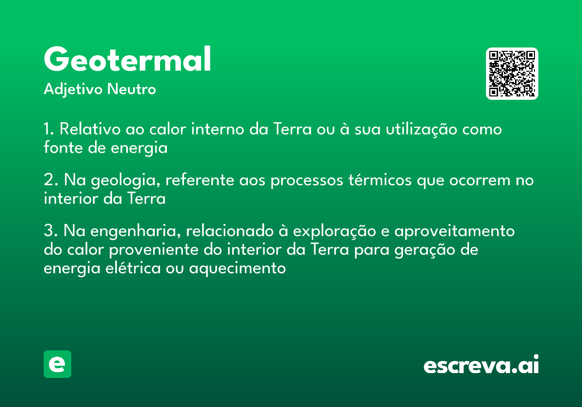 geotermal