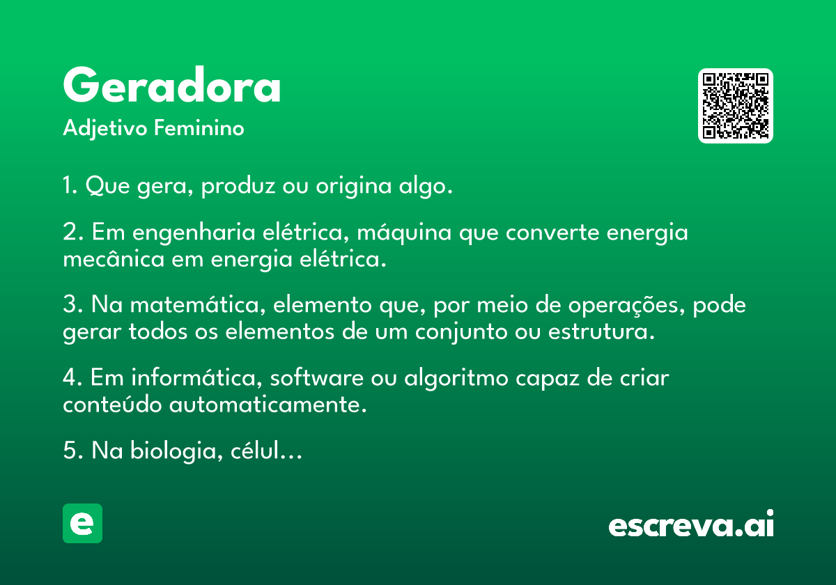 geradora