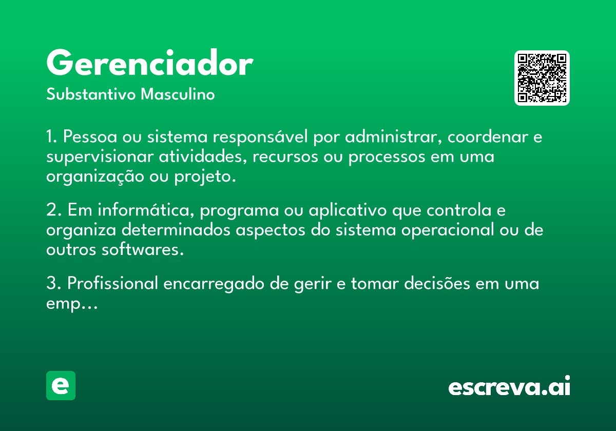 gerenciador