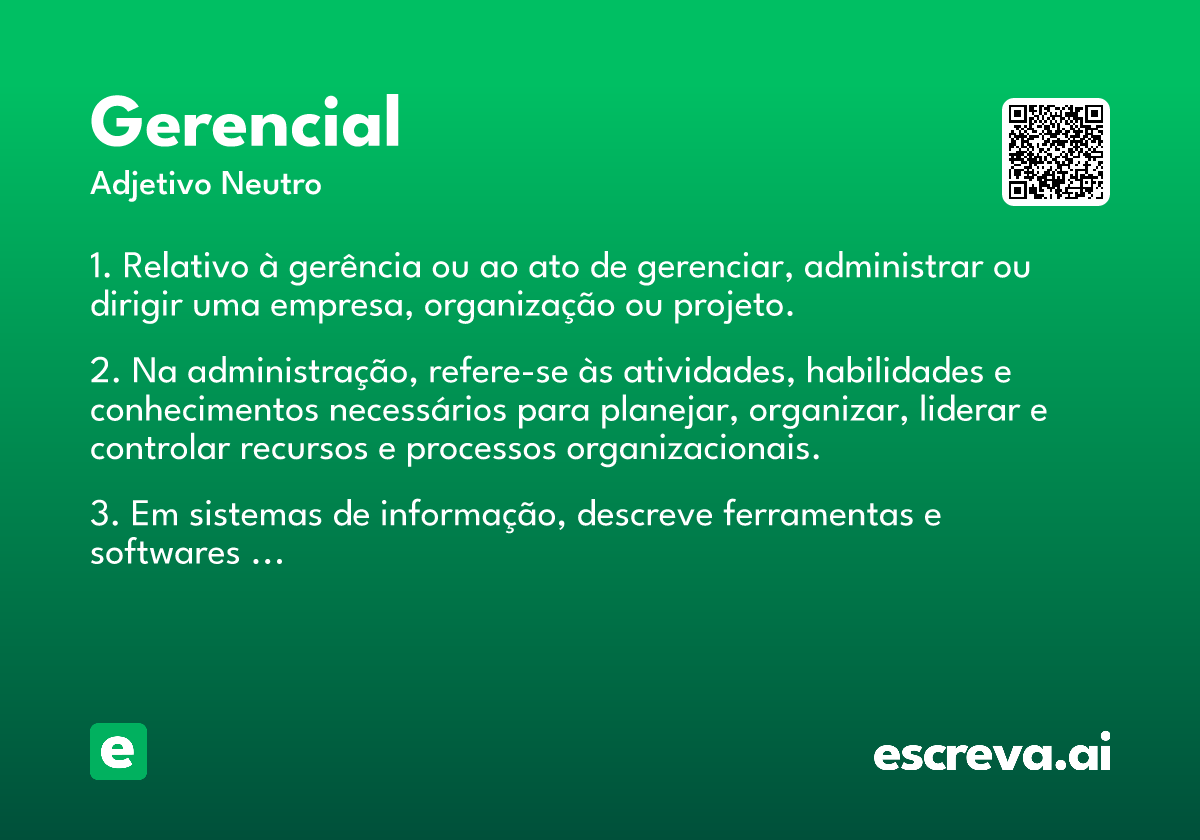 gerencial