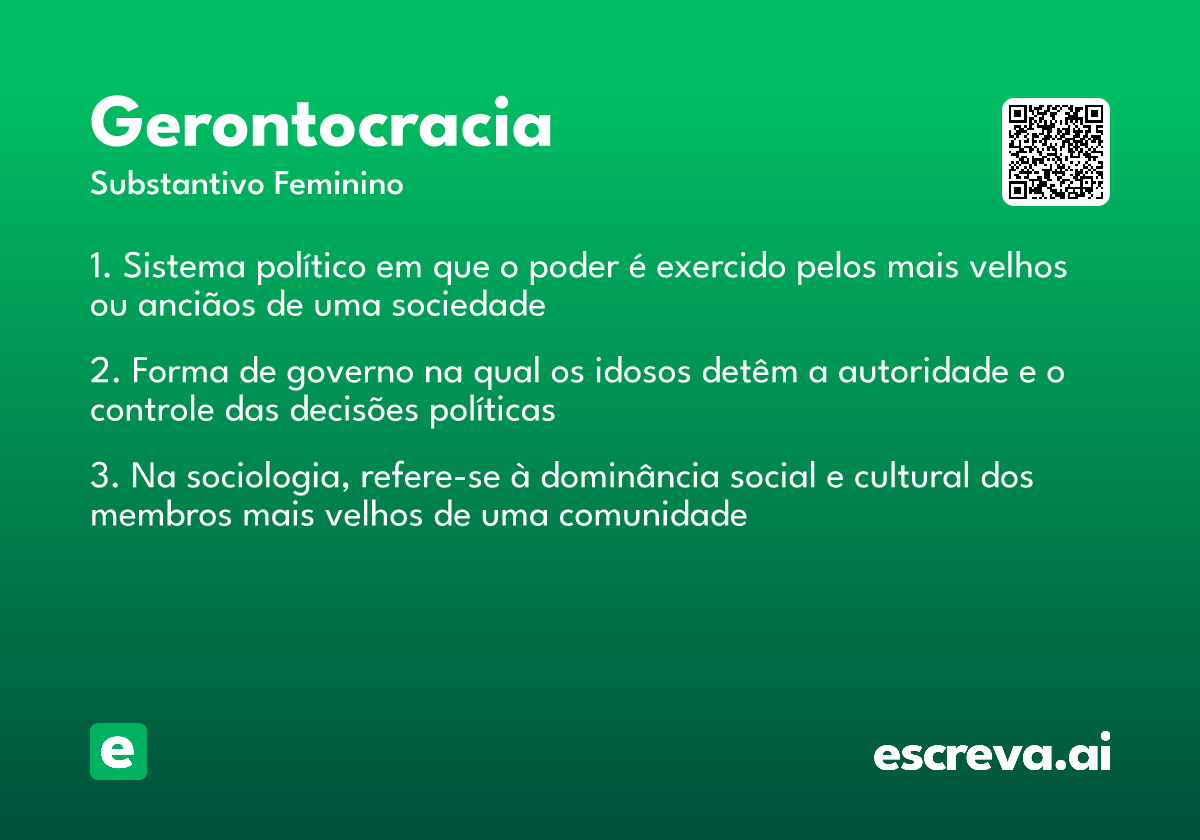 gerontocracia