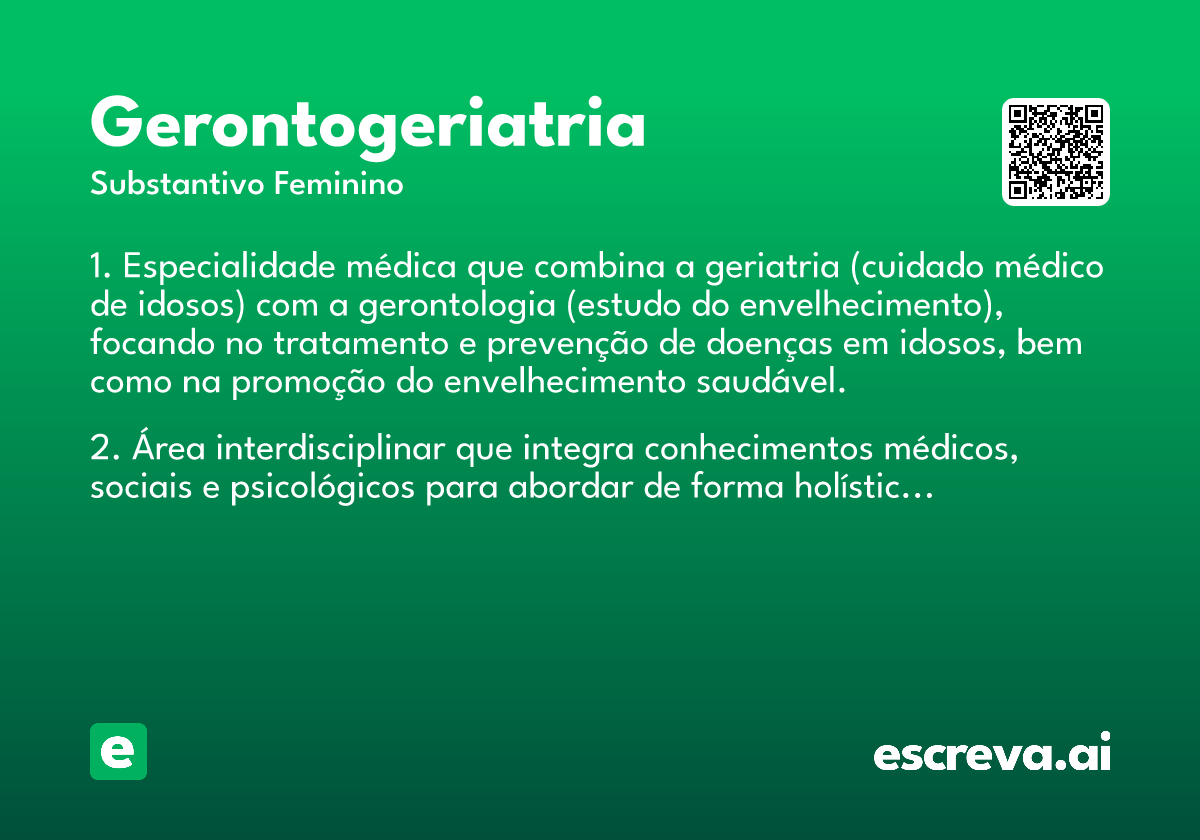 gerontogeriatria