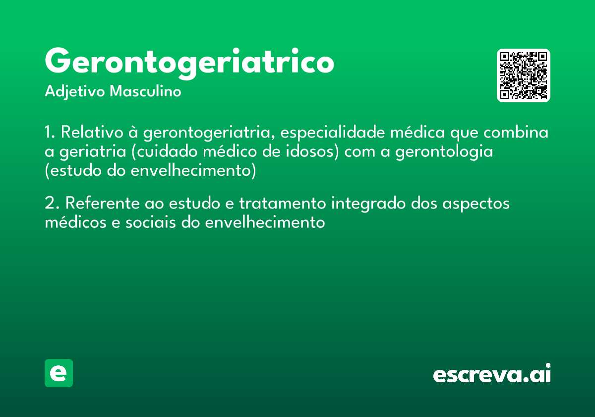 gerontogeriatrico