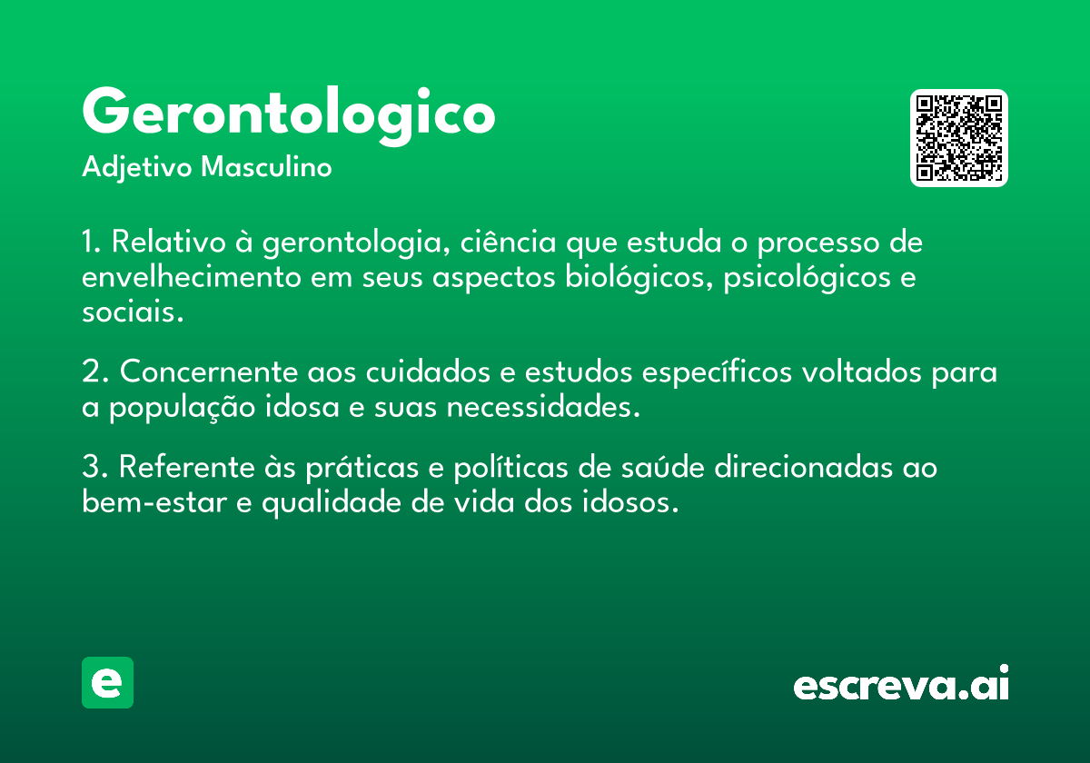 gerontologico