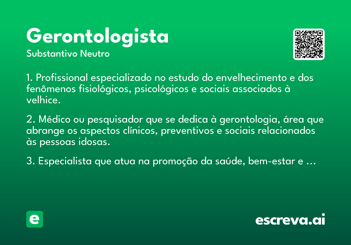 gerontologista