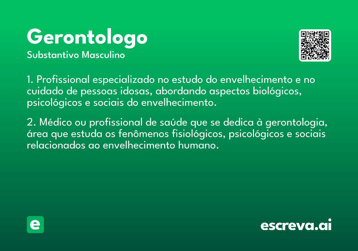 gerontologo