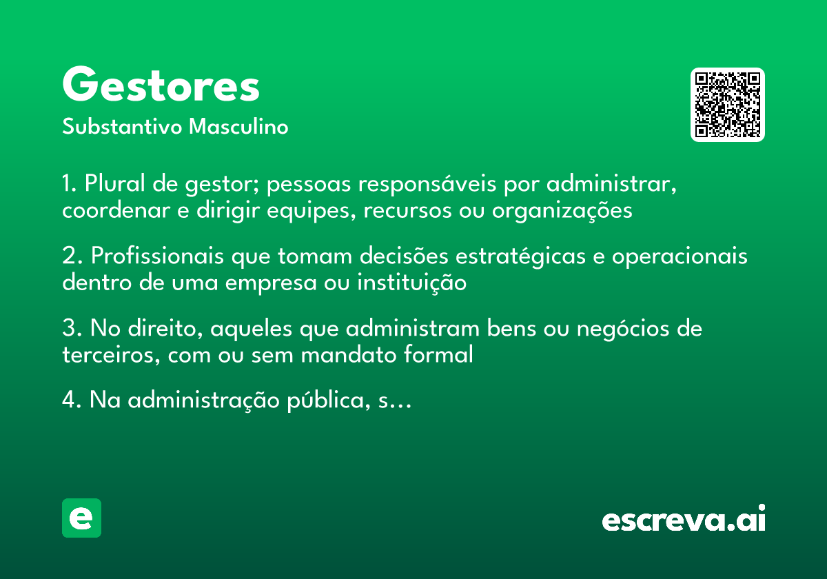 gestores