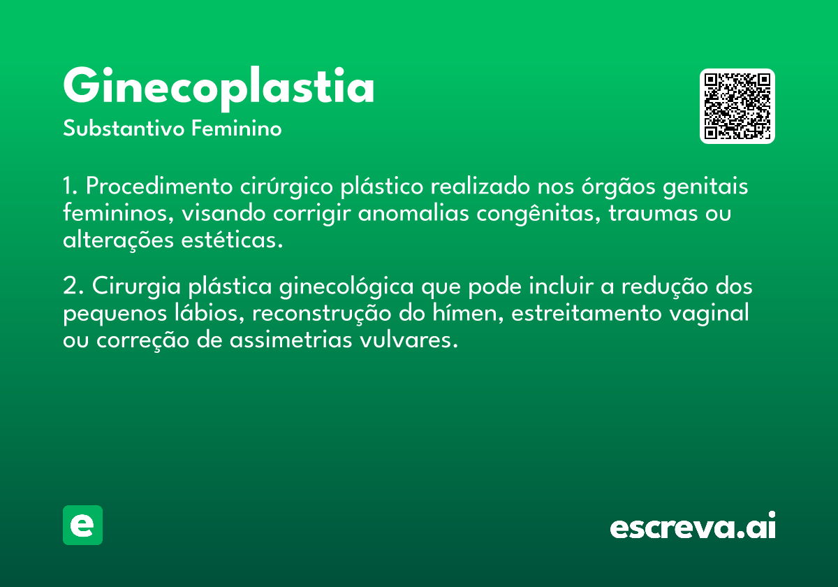 ginecoplastia