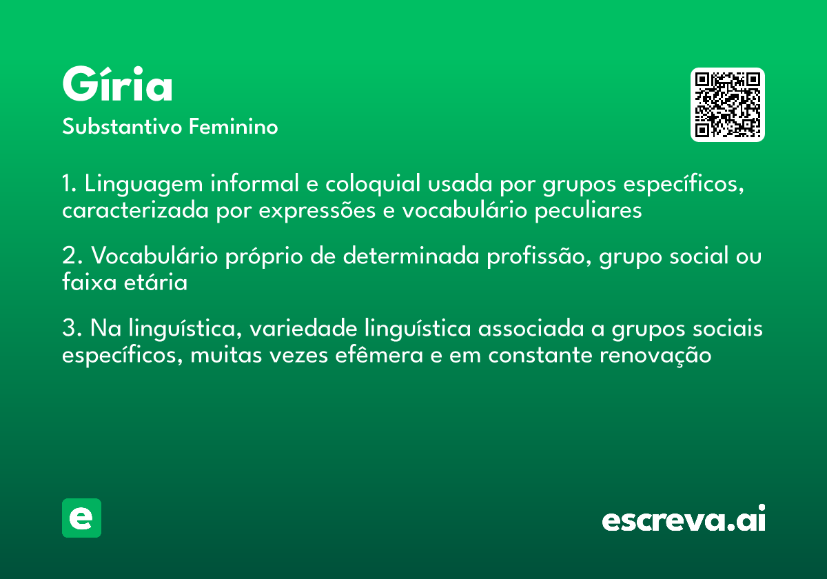 gíria