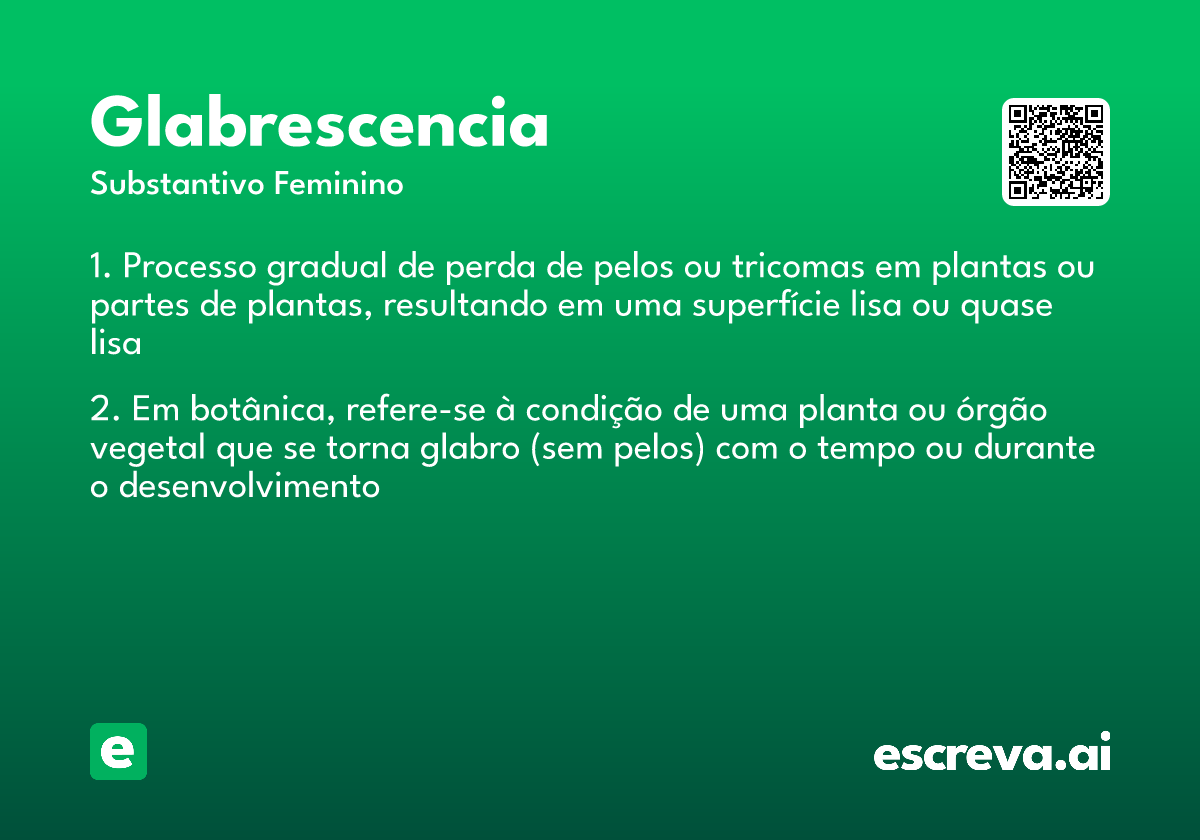 glabrescencia