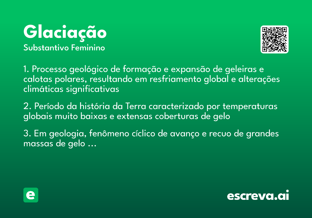 glaciação