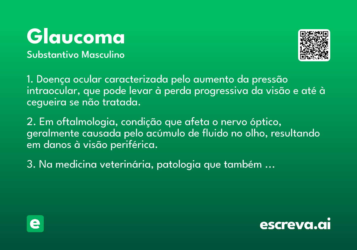 glaucoma