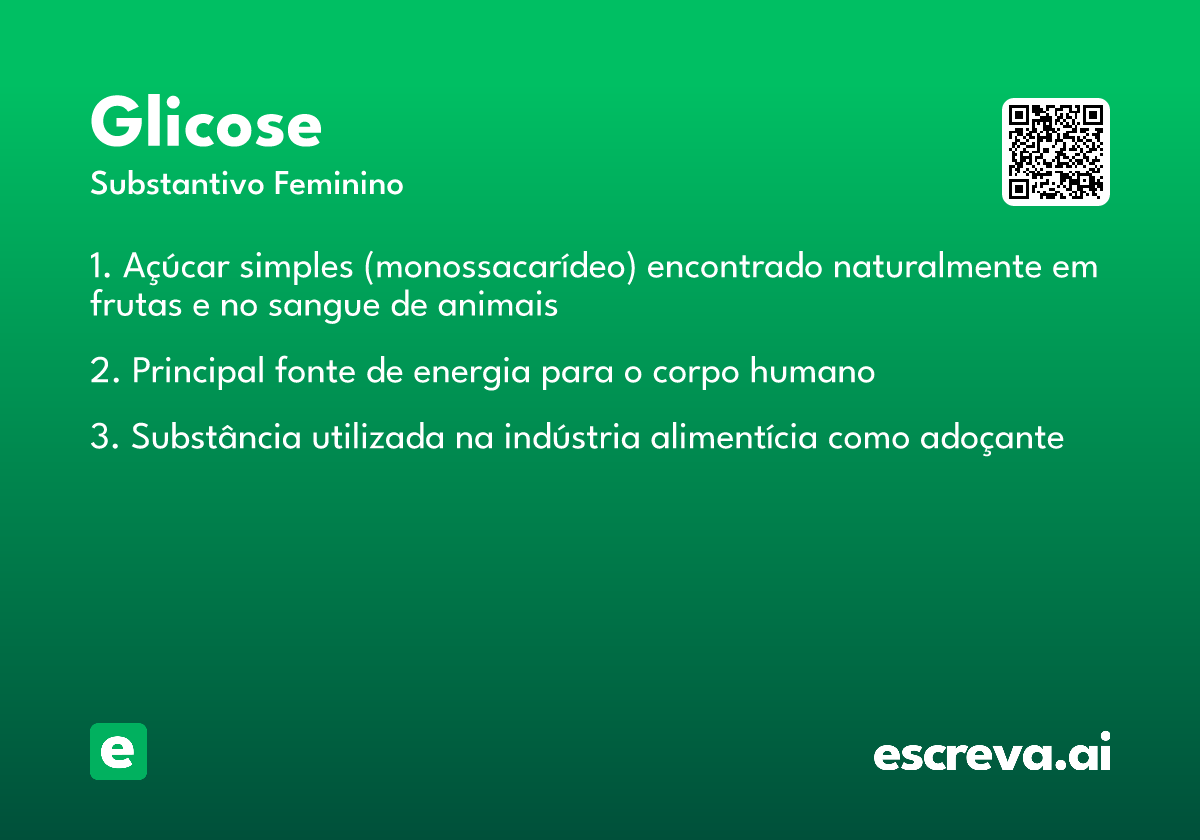 glicose
