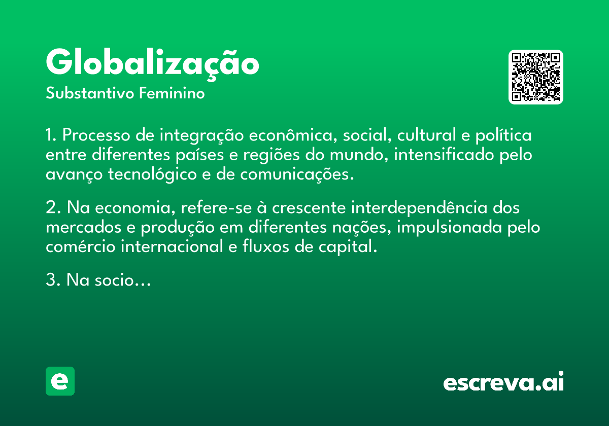 globalização