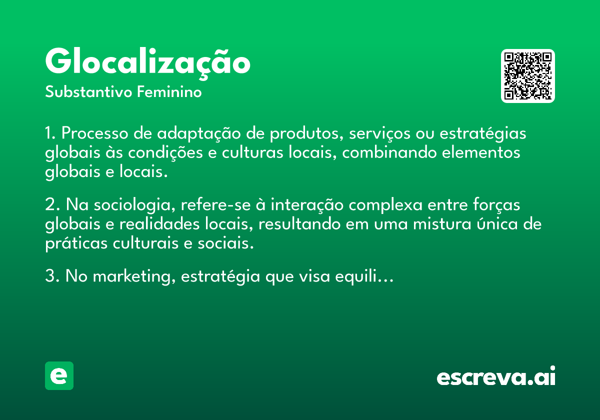 glocalização