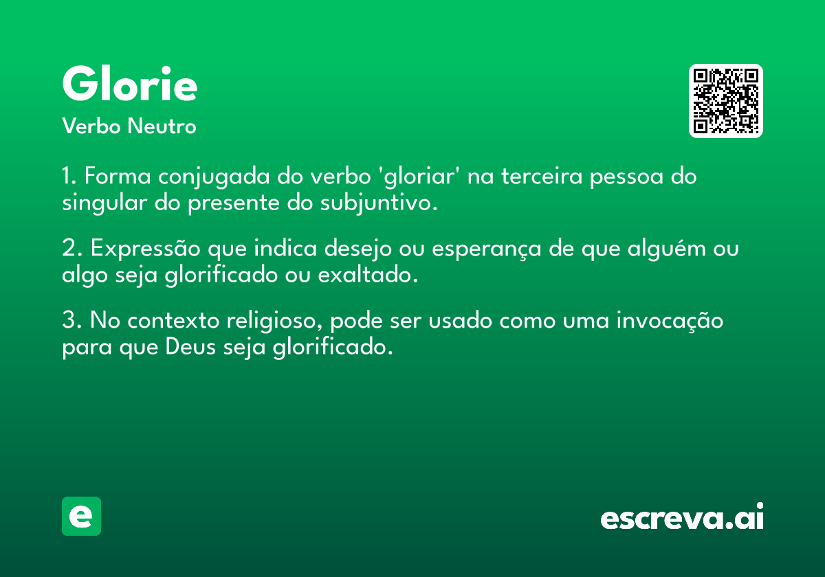 glorie