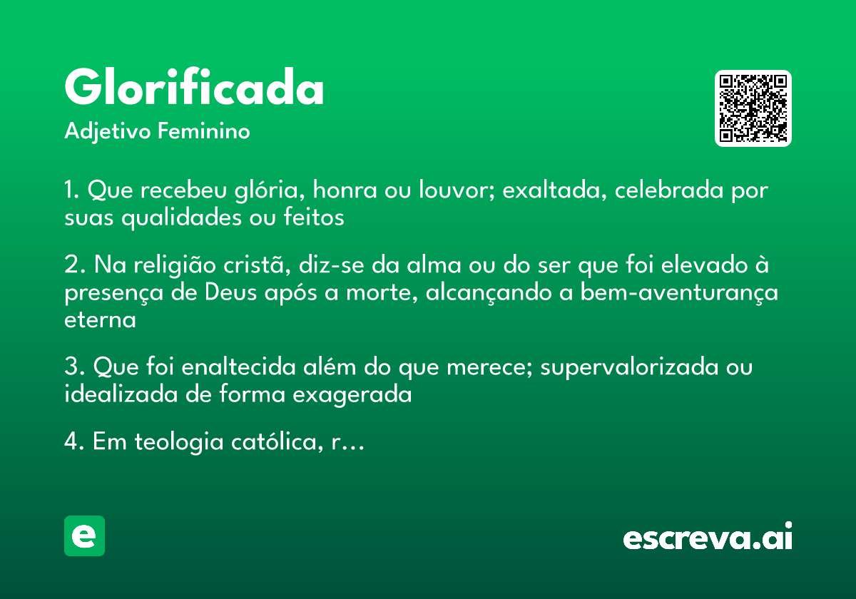 glorificada
