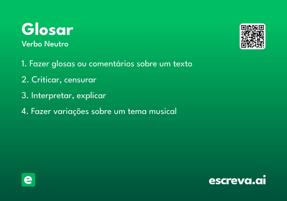 glosar