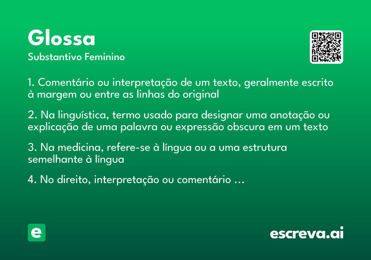 glossa