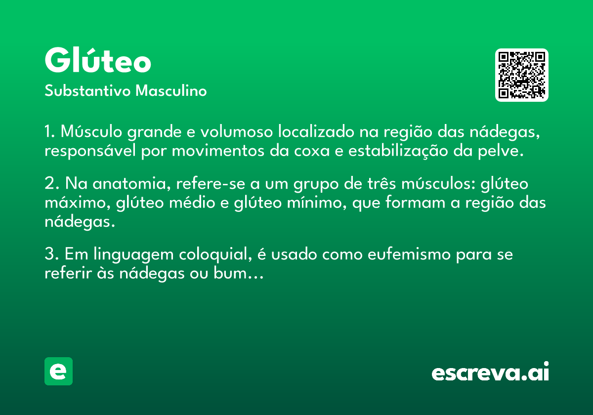 glúteo