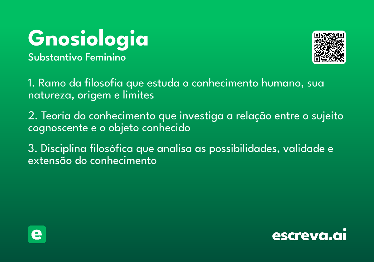 gnosiologia