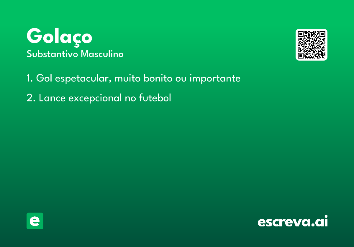 golaço