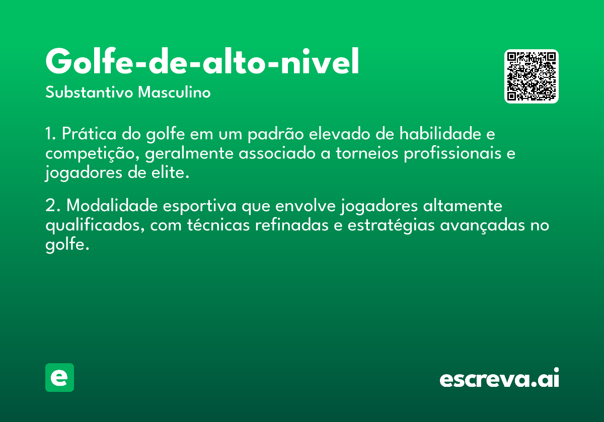 golfe-de-alto-nivel