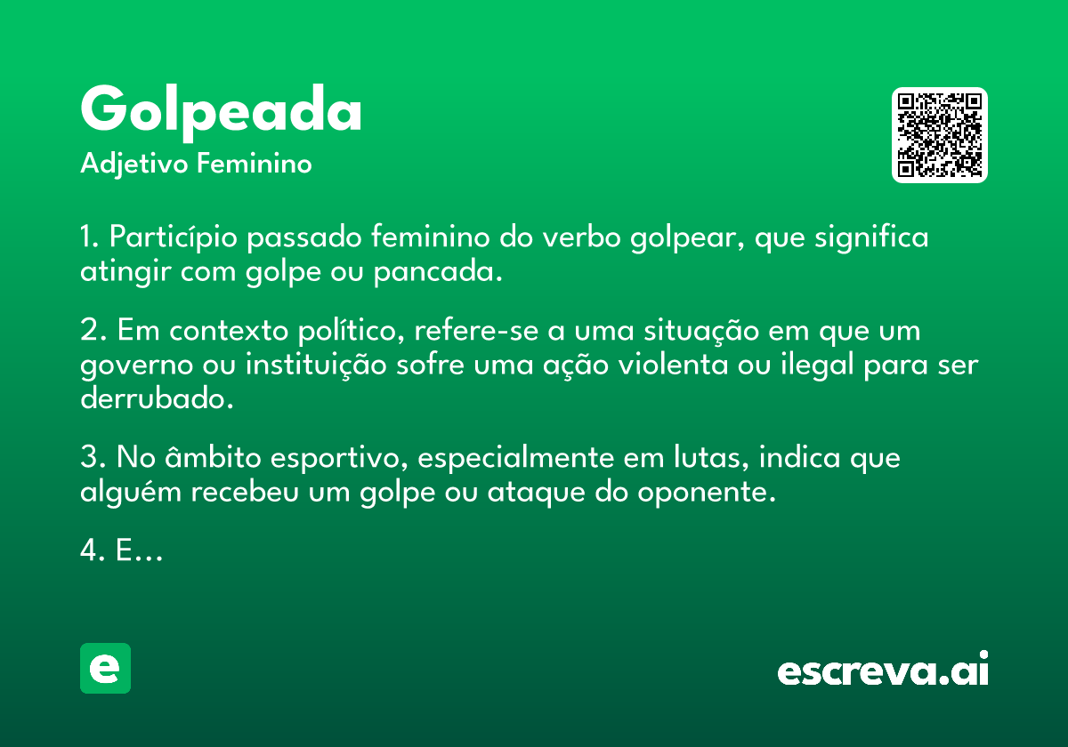 golpeada