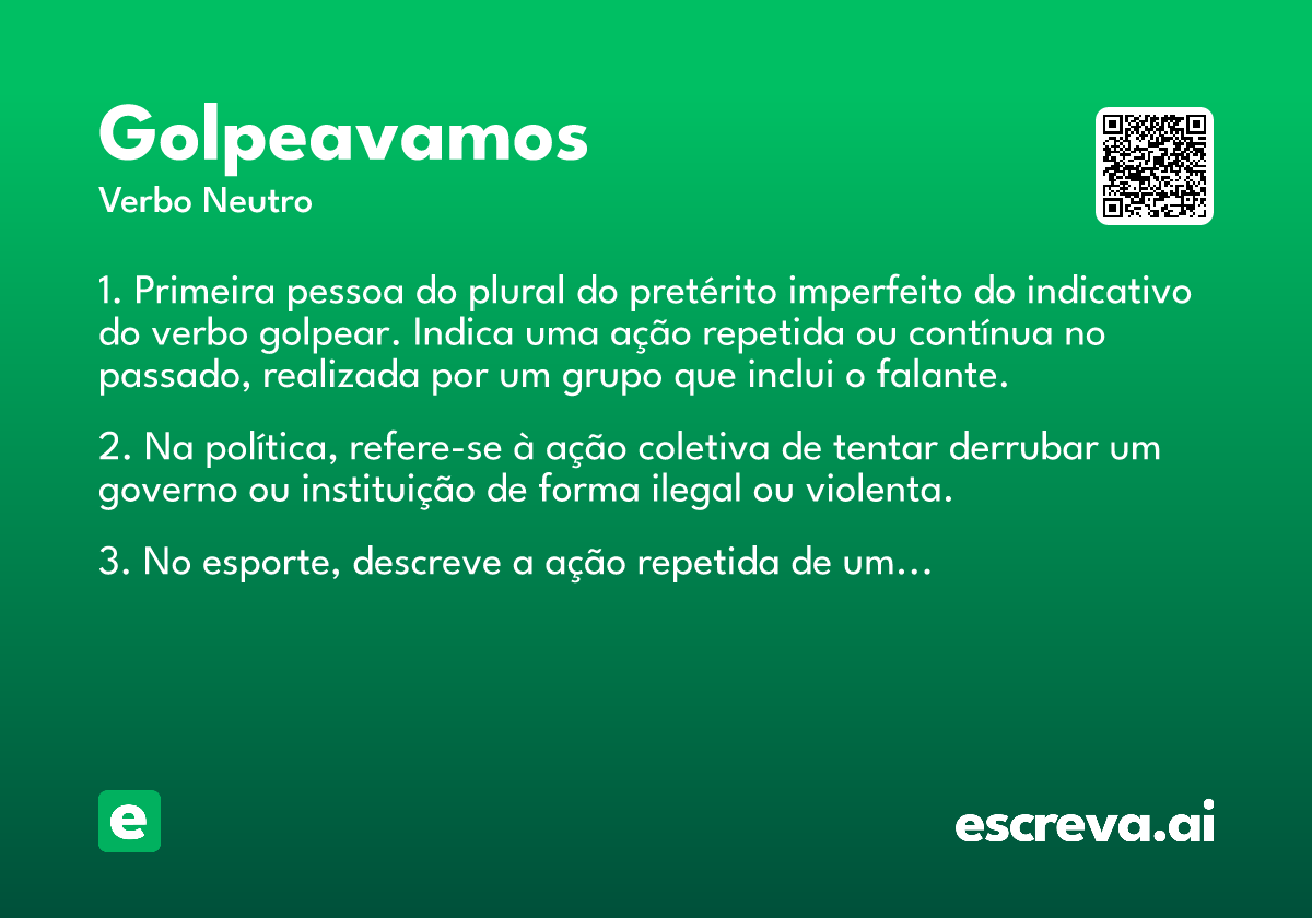golpeavamos