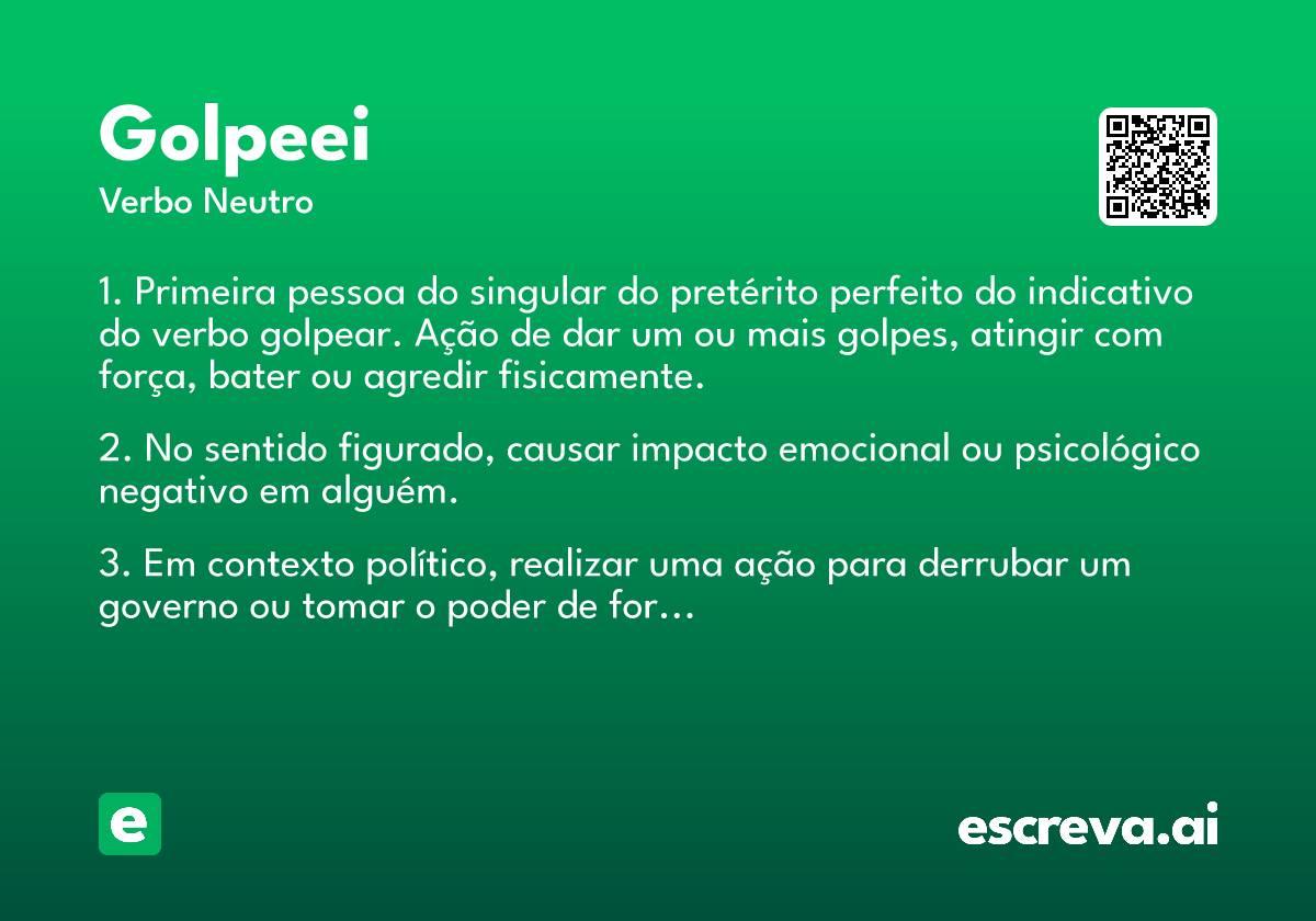 golpeei