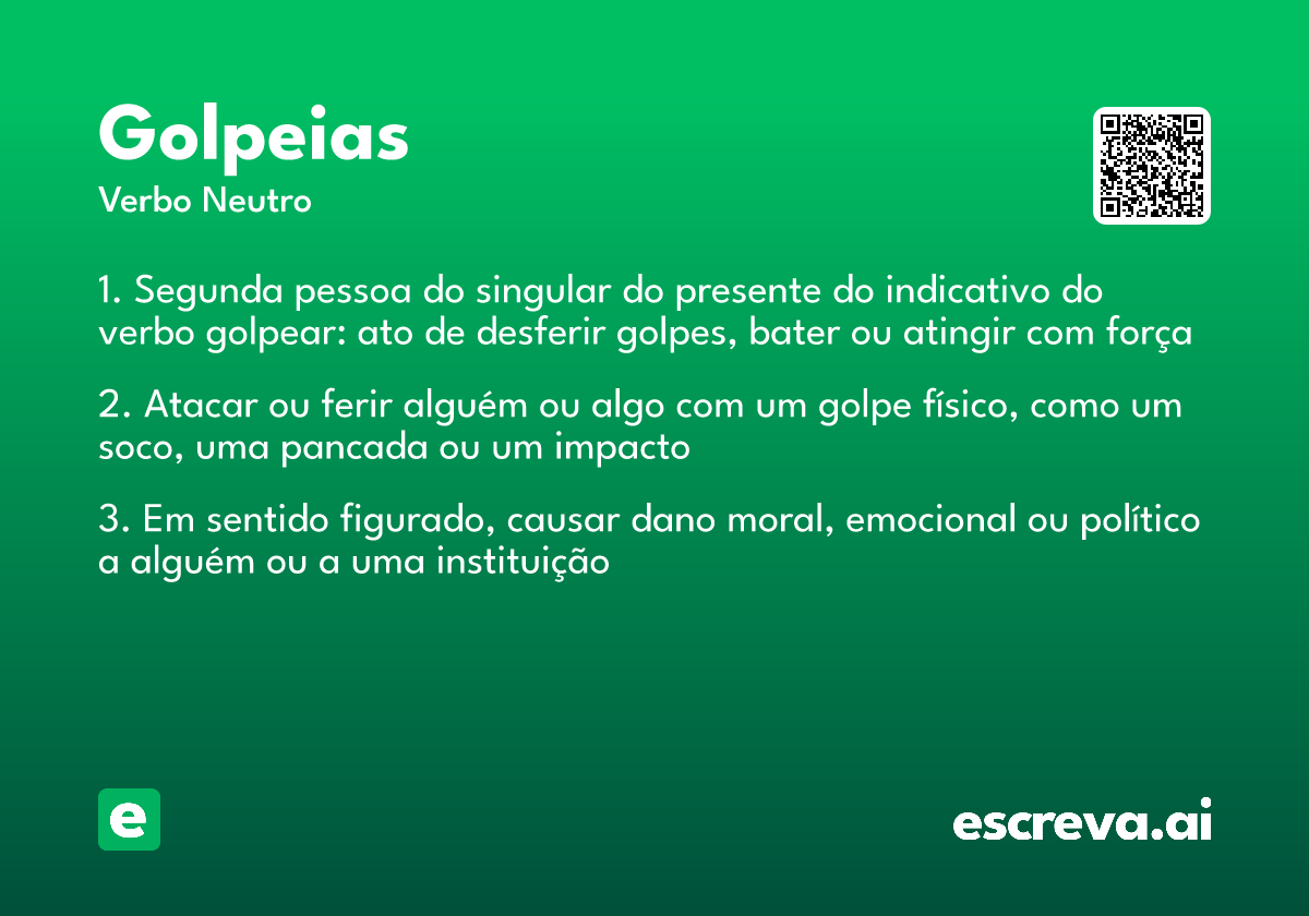 golpeias