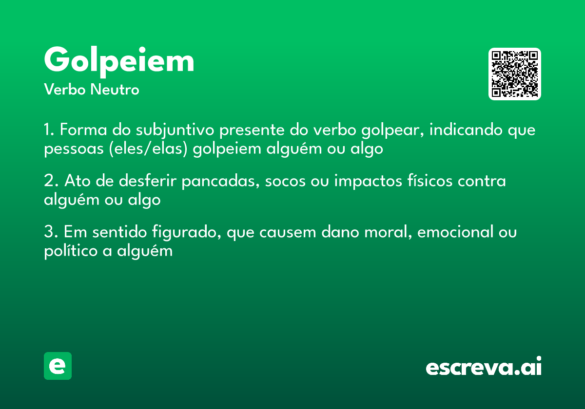golpeiem