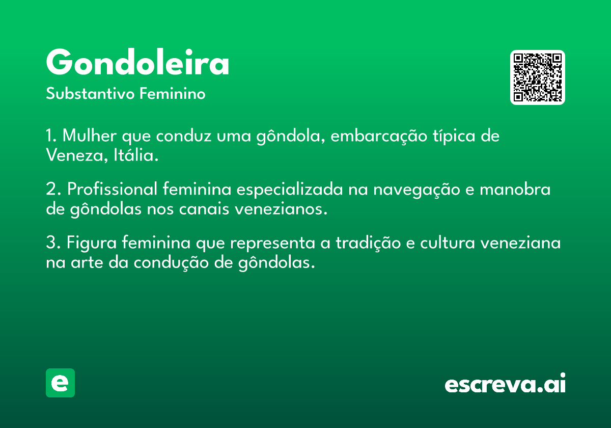 gondoleira