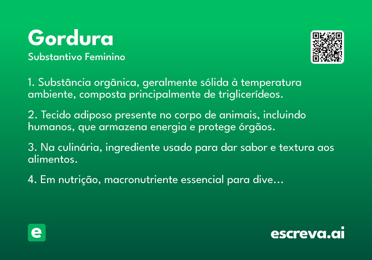 gordura