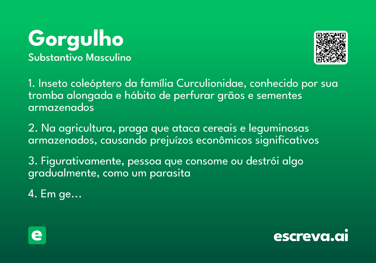 gorgulho
