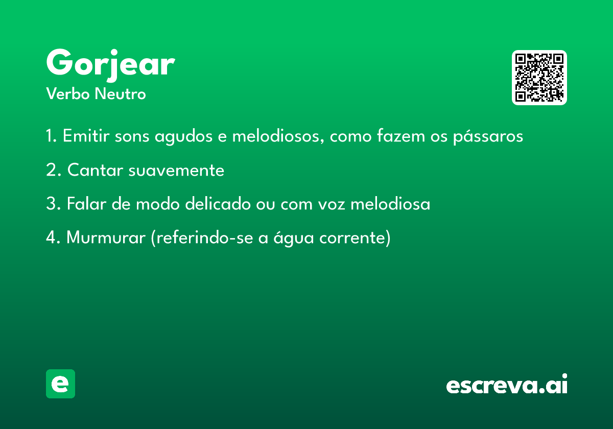 gorjear