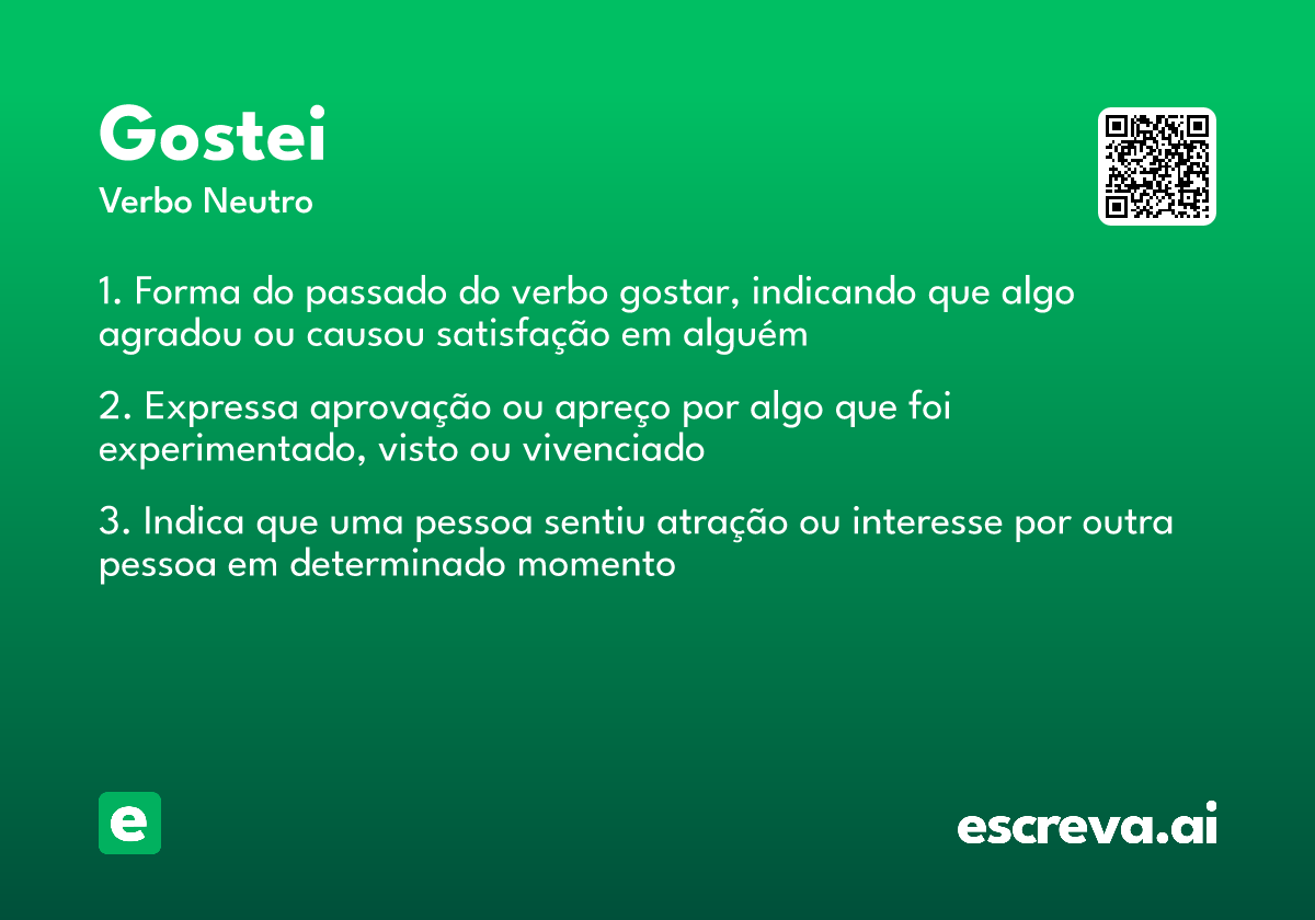 gostei