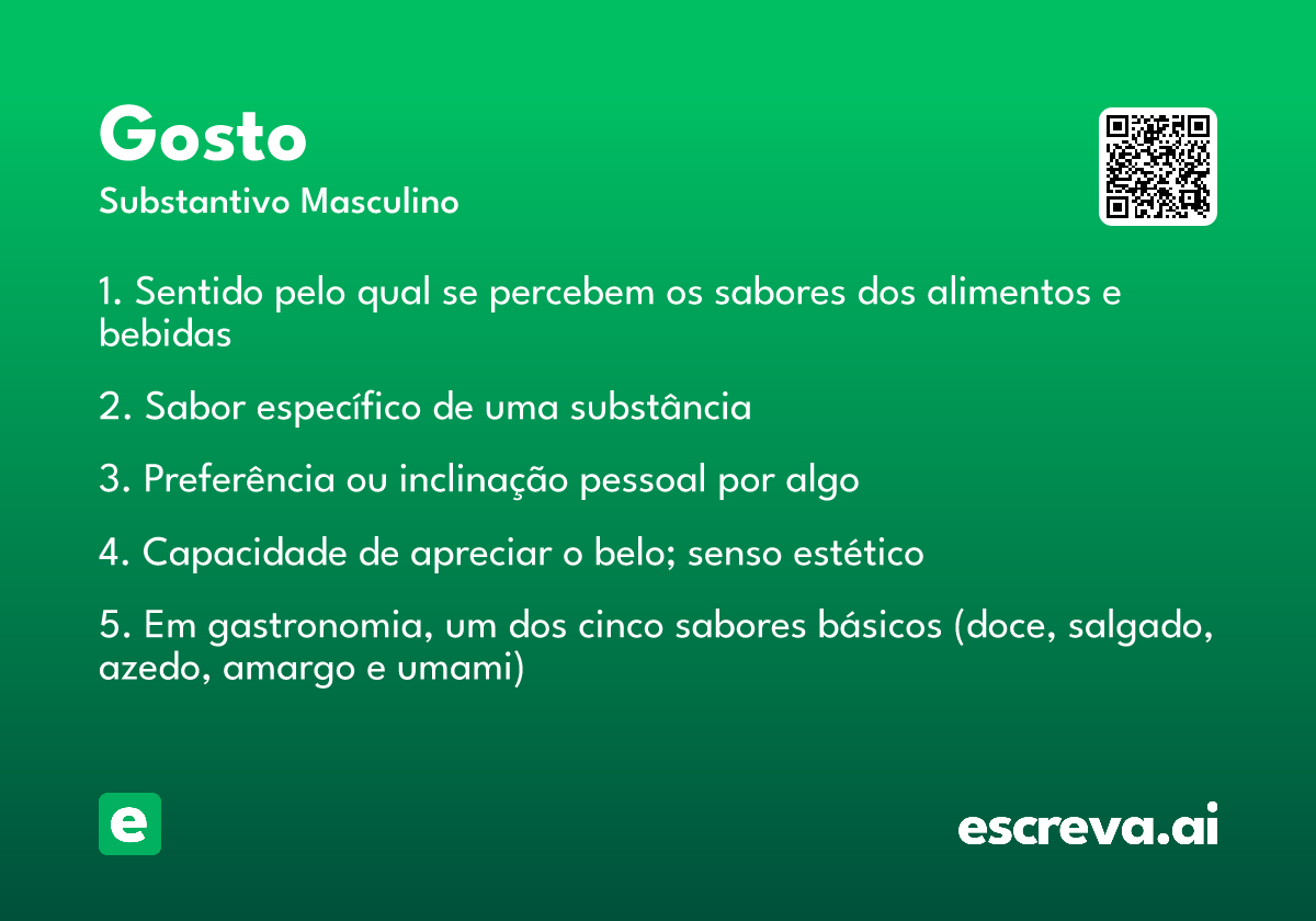 gosto