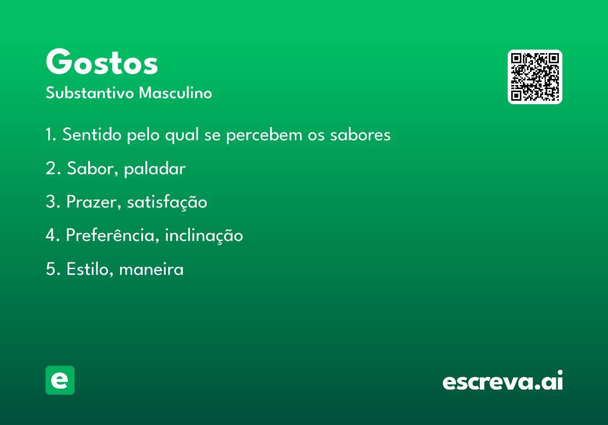 gostos