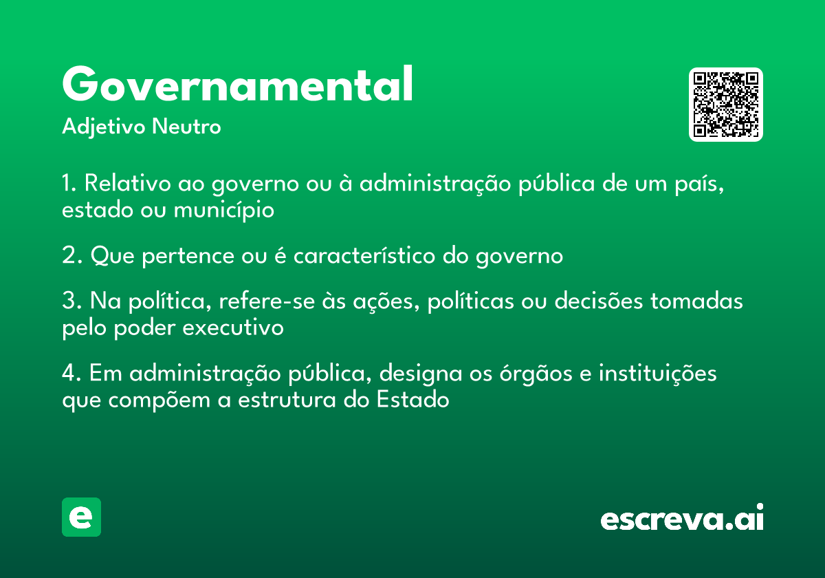 governamental