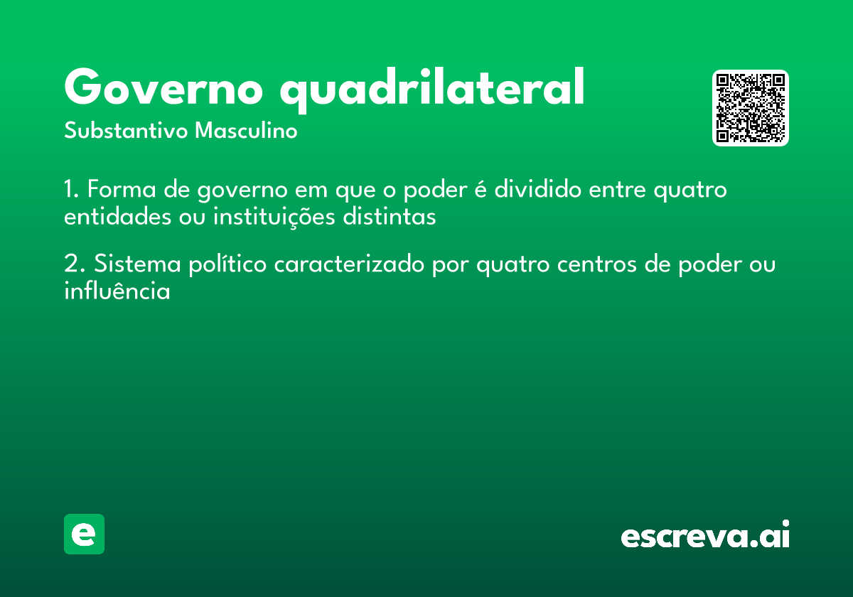 governo quadrilateral