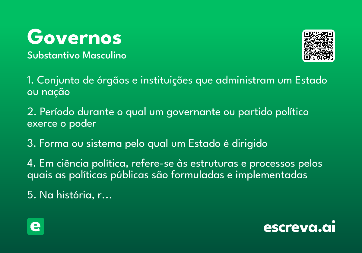 governos