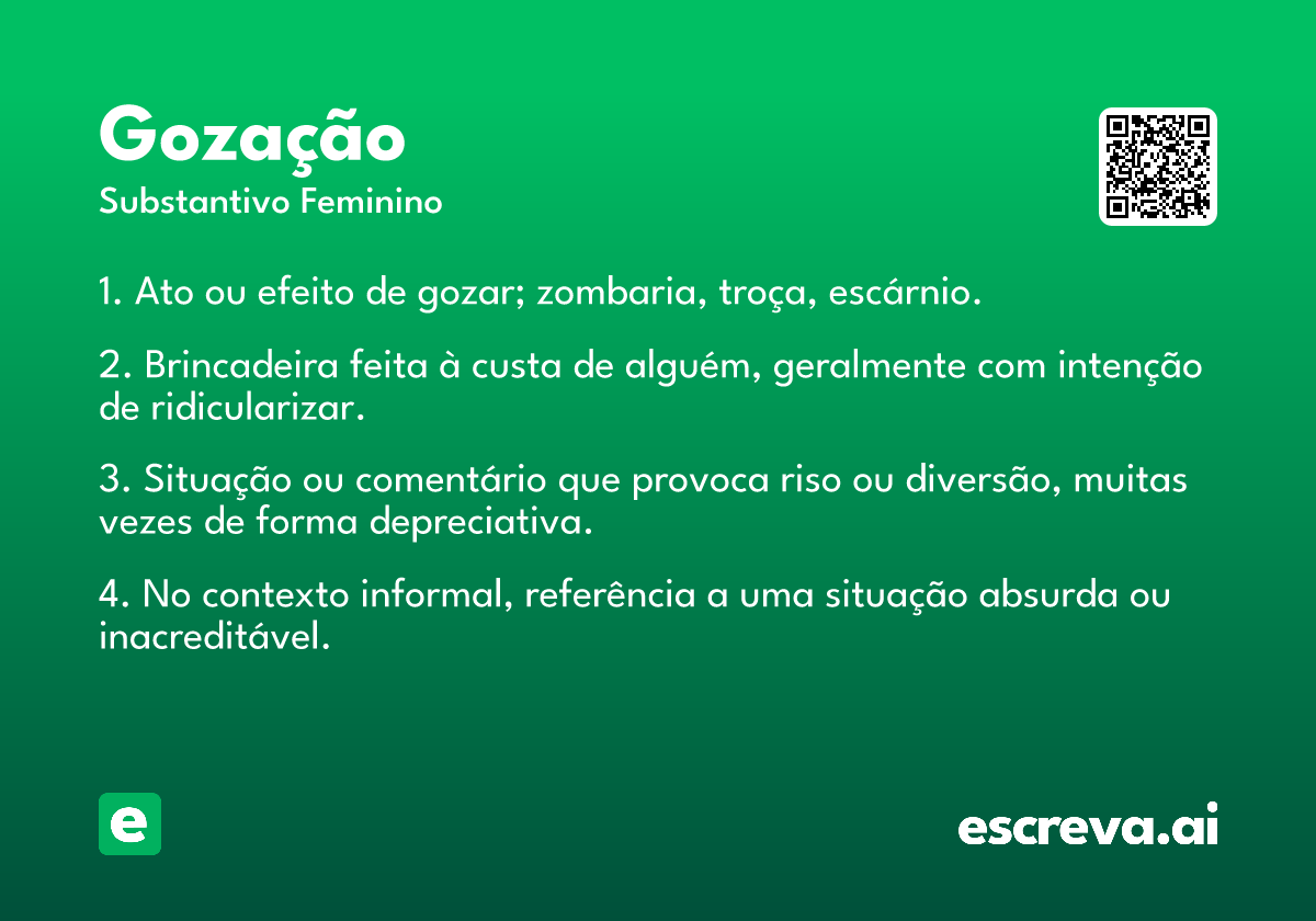 gozação