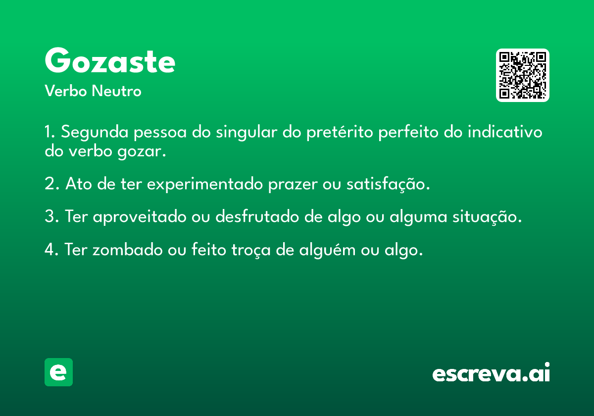 gozaste