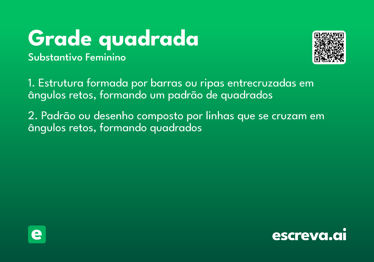 grade quadrada