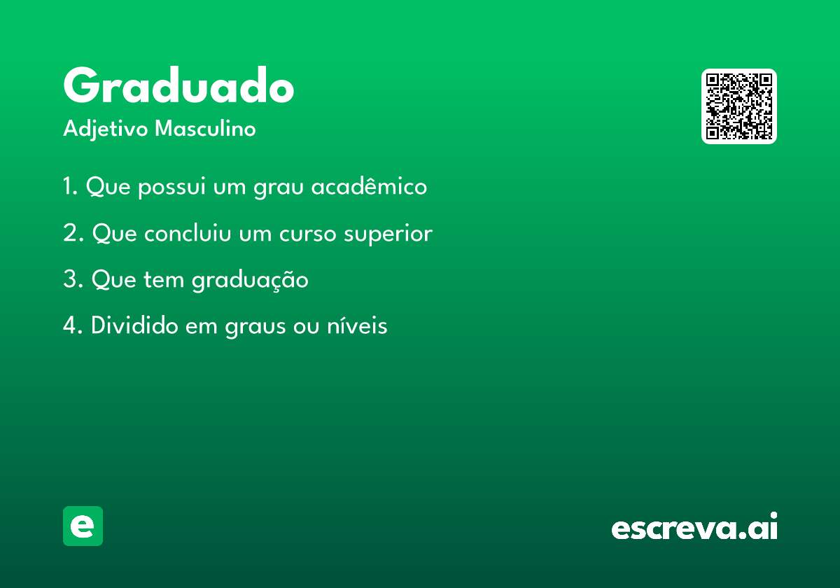 graduado